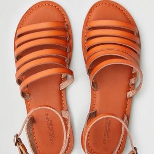 NWT AEO Multi Strapped Sandals